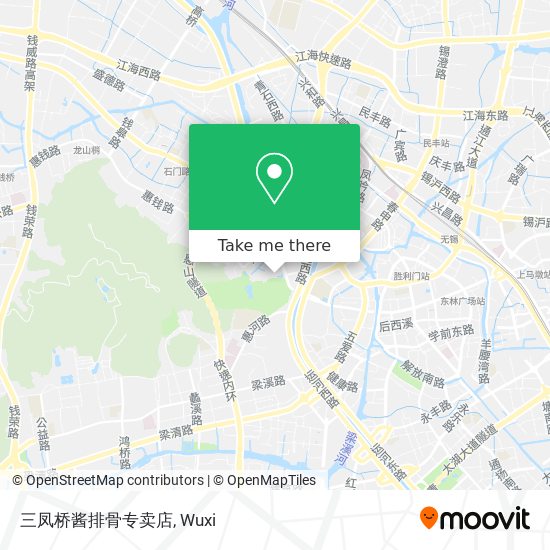 三凤桥酱排骨专卖店 map