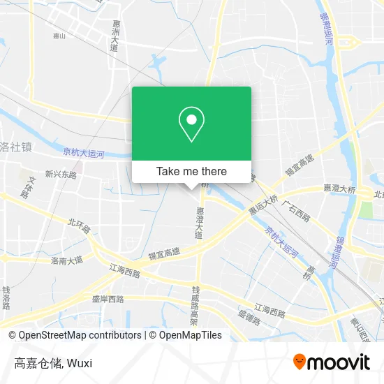 高嘉仓储 map