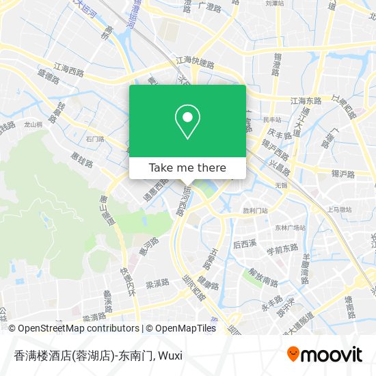 香满楼酒店(蓉湖店)-东南门 map