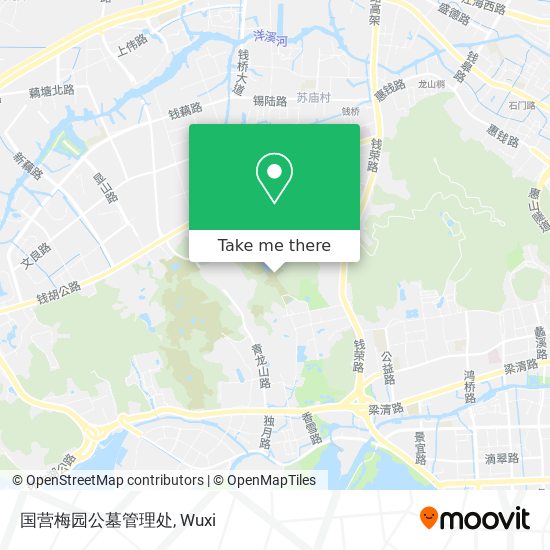 国营梅园公墓管理处 map