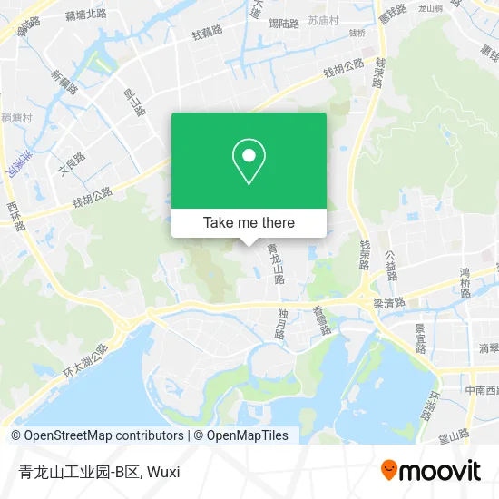 青龙山工业园-B区 map