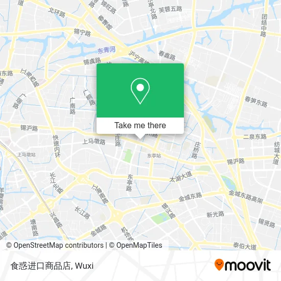食惑进口商品店 map