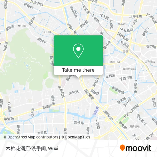 木棉花酒店-洗手间 map