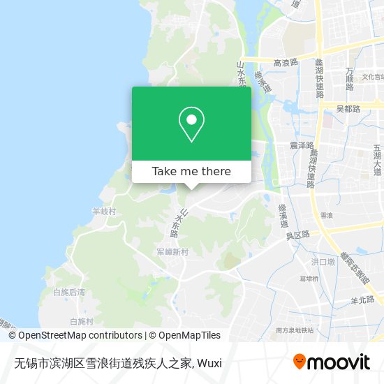 无锡市滨湖区雪浪街道残疾人之家 map