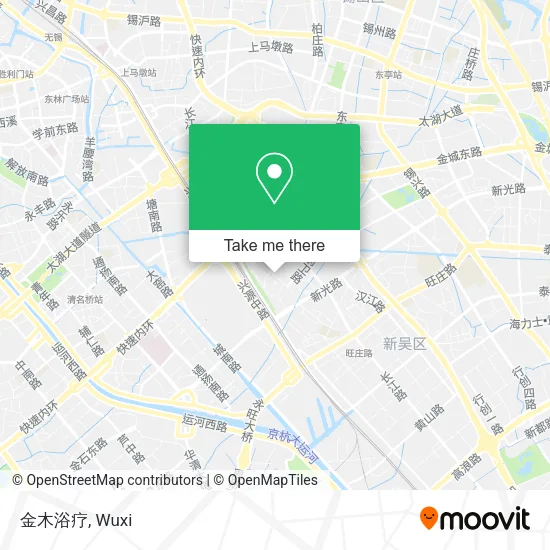 金木浴疗 map