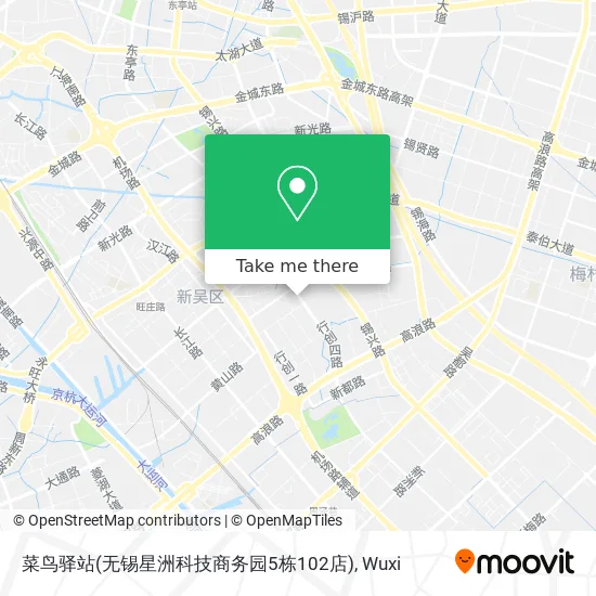菜鸟驿站(无锡星洲科技商务园5栋102店) map
