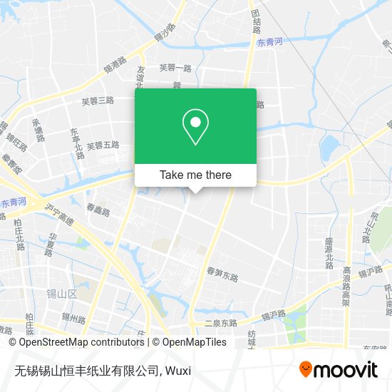 无锡锡山恒丰纸业有限公司 map