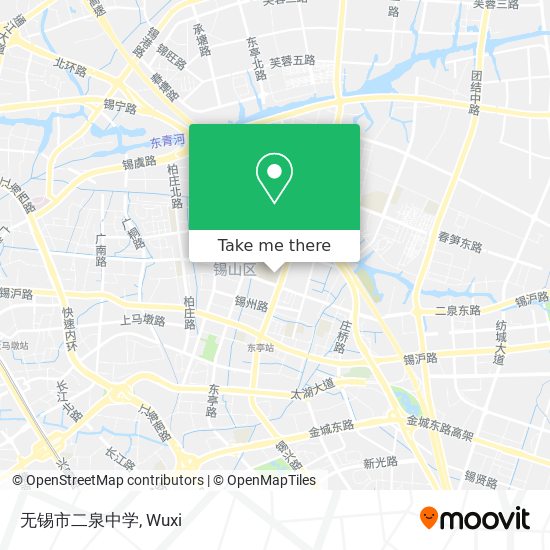 无锡市二泉中学 map