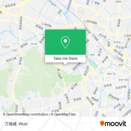 万顺楼 map