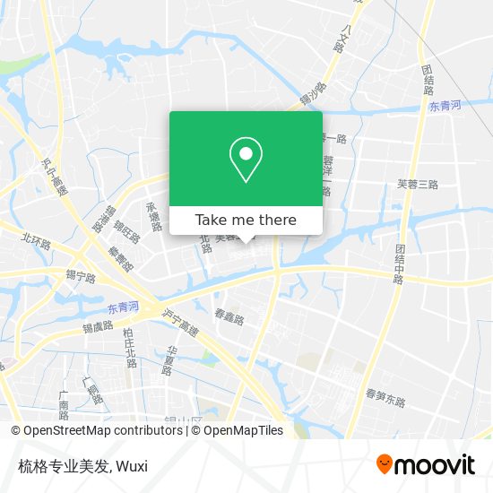 梳格专业美发 map