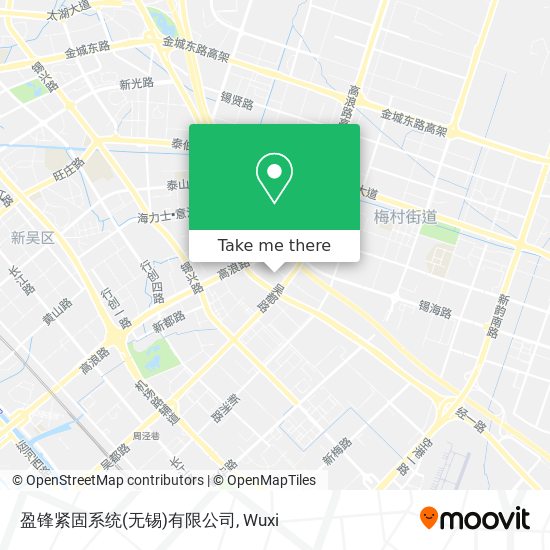 盈锋紧固系统(无锡)有限公司 map