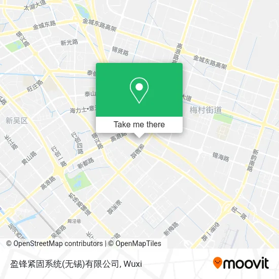盈锋紧固系统(无锡)有限公司 map