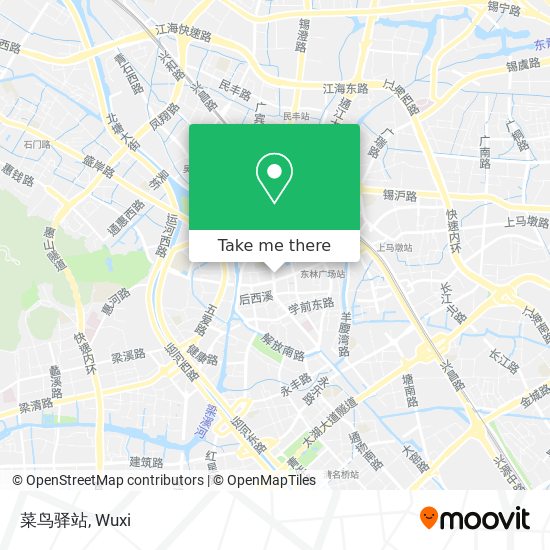 菜鸟驿站 map