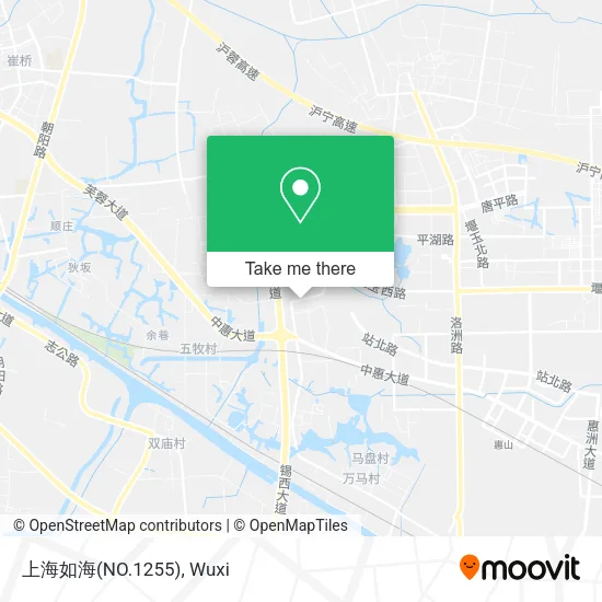上海如海(NO.1255) map