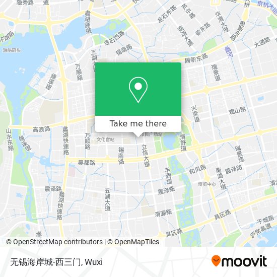 无锡海岸城-西三门 map