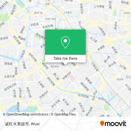 诚旺水果超市 map