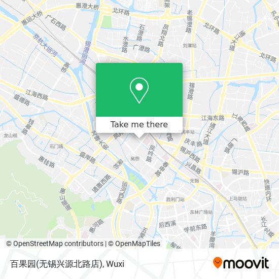 百果园(无锡兴源北路店) map