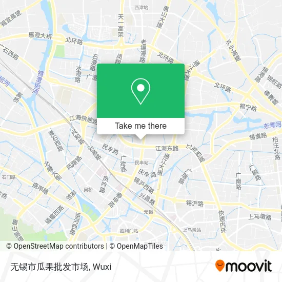 无锡市瓜果批发市场 map