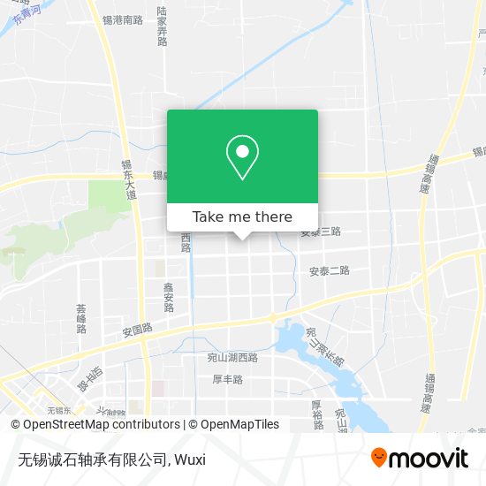 无锡诚石轴承有限公司 map