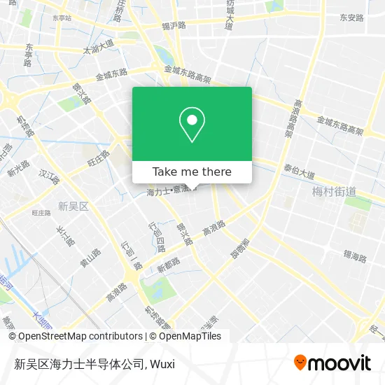 新吴区海力士半导体公司 map