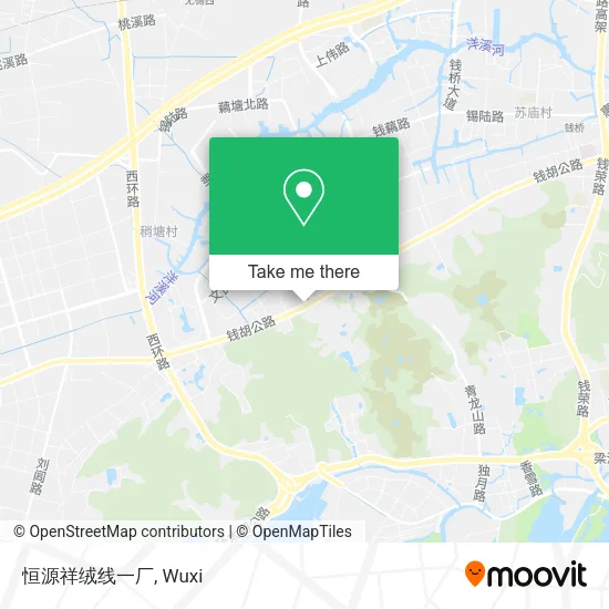 恒源祥绒线一厂 map