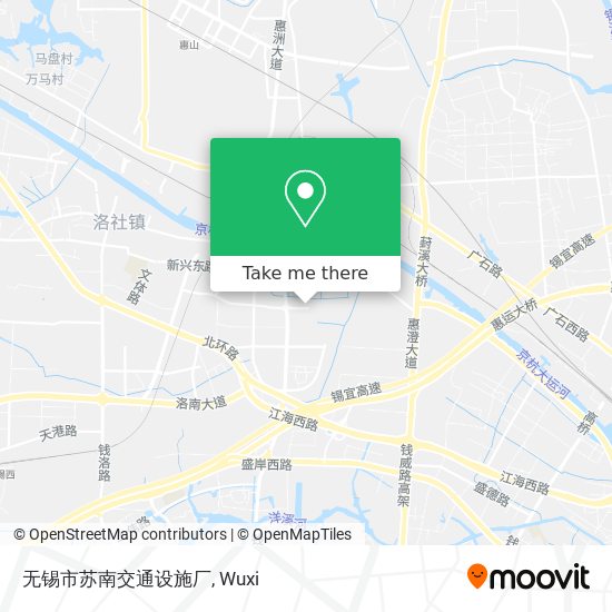 无锡市苏南交通设施厂 map