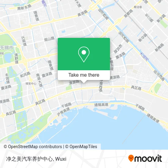 净之美汽车养护中心 map
