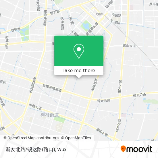 新友北路/锡达路(路口) map