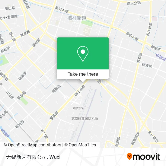 无锡新为有限公司 map