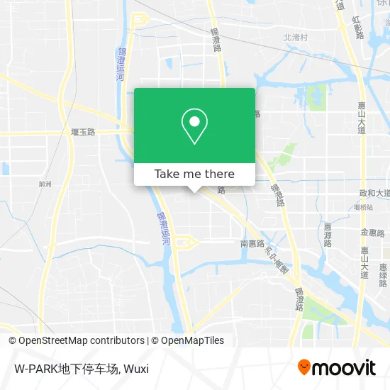 W-PARK地下停车场 map