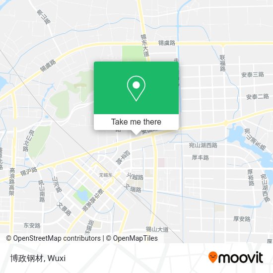 博政钢材 map