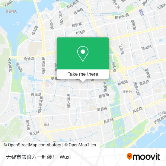 无锡市雪浪六一时装厂 map