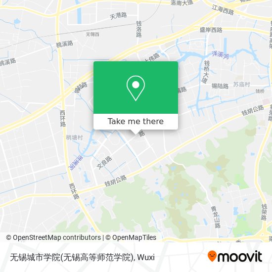无锡城市学院(无锡高等师范学院) map