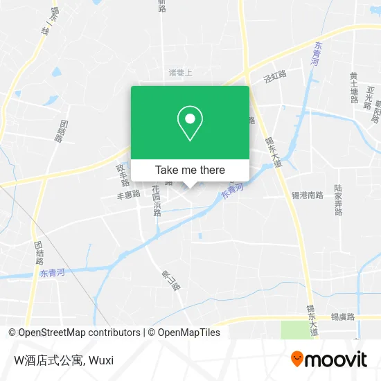 W酒店式公寓 map