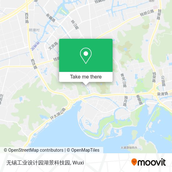 无锡工业设计园湖景科技园 map