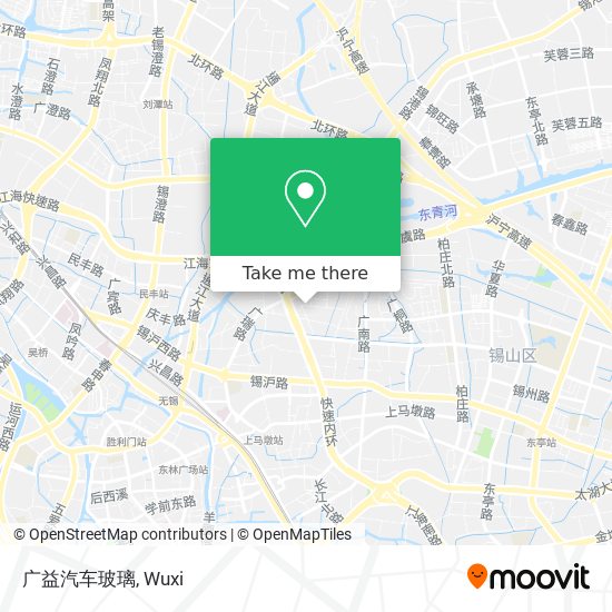 广益汽车玻璃 map