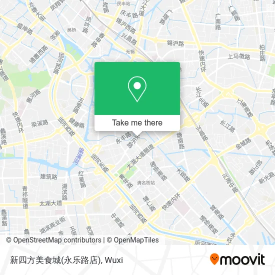 新四方美食城(永乐路店) map