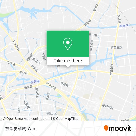 东亭皮革城 map