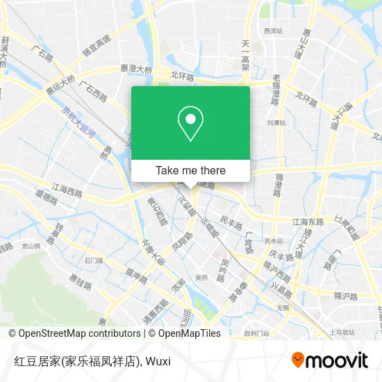 红豆居家(家乐福凤祥店) map