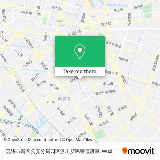 无锡市新区公安分局园区派出所民警值班室 map