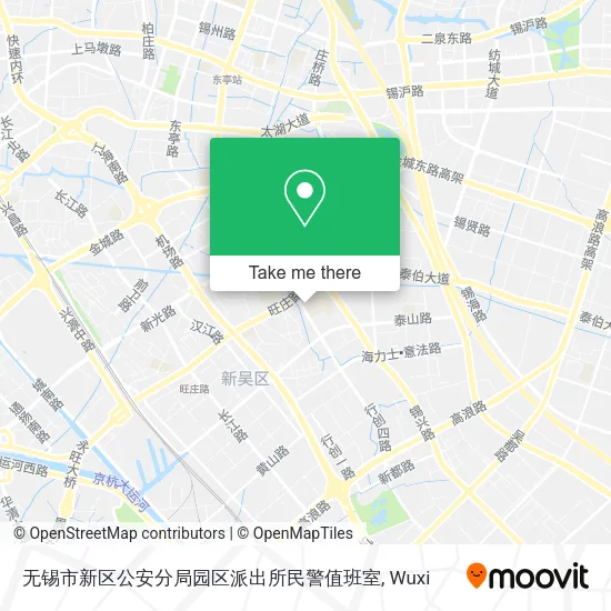 无锡市新区公安分局园区派出所民警值班室 map