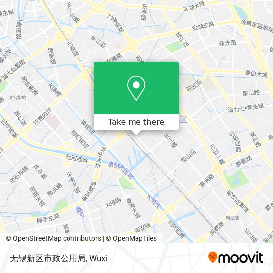 无锡新区市政公用局 map