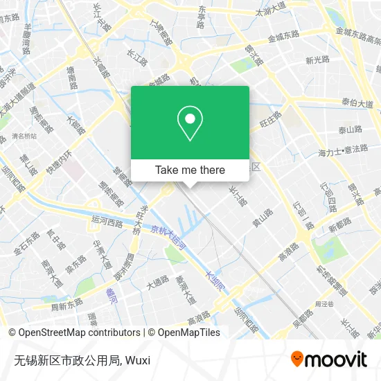无锡新区市政公用局 map