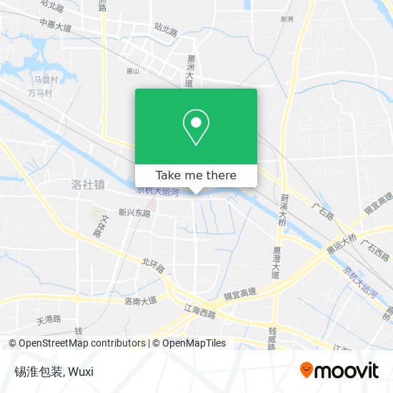 锡淮包装 map