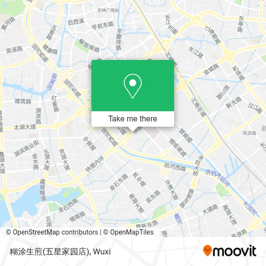 糊涂生煎(五星家园店) map