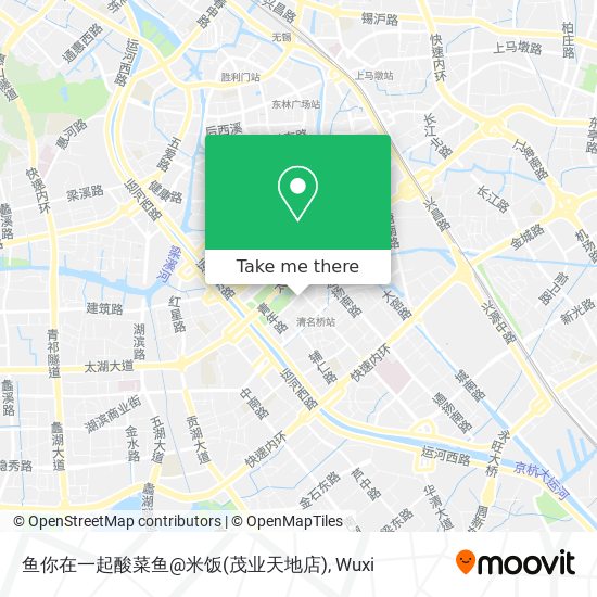鱼你在一起酸菜鱼@米饭(茂业天地店) map