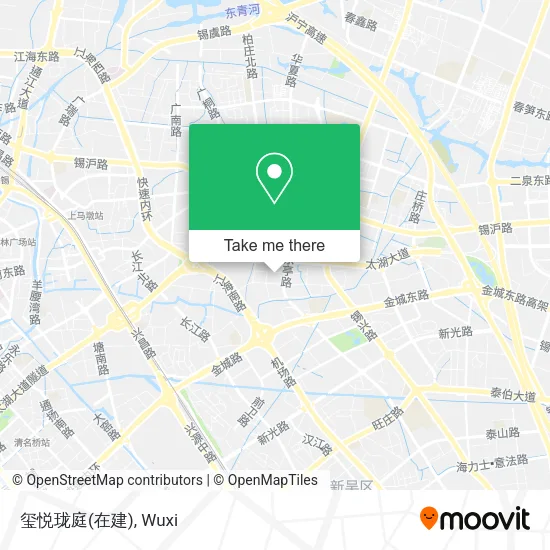 玺悦珑庭(在建) map