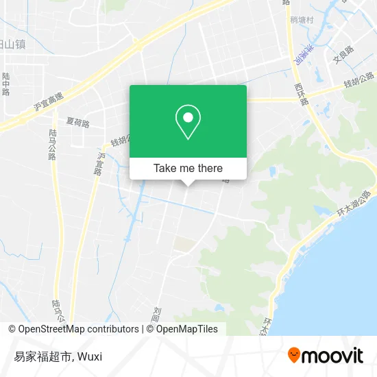 易家福超市 map