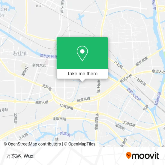 万东路 map