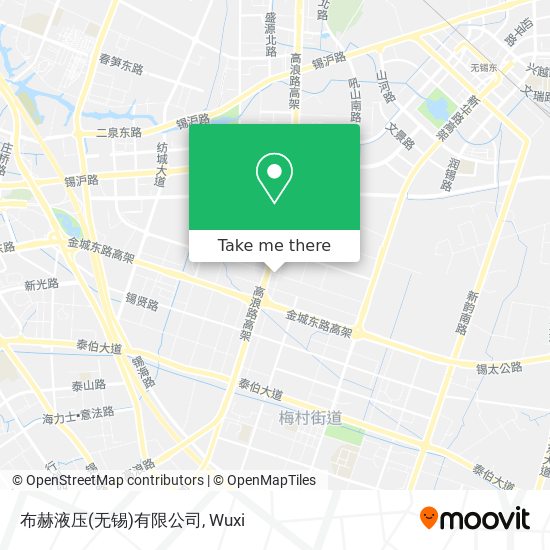 布赫液压(无锡)有限公司 map